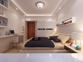 两房一厅房子设计图 现代简约卧室