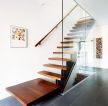 简约现代风格家装复式楼梯设计图