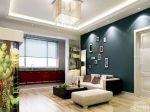 最新60平米两室一厅小户型客厅沙发背景墙装修效果图