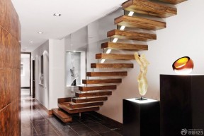 复式楼梯设计图 现代风格