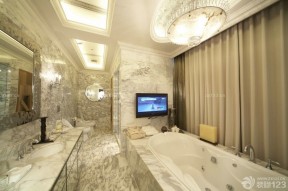 顶级别墅浴室装修效果图片