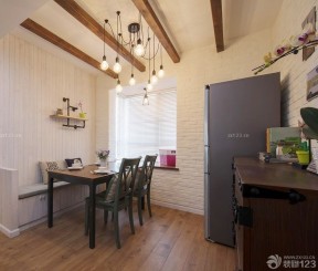 90平房屋家庭餐厅loft装修效果图片