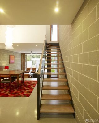 温馨现代风格复式楼梯设计图大全