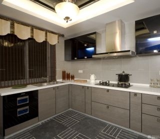 混搭风格设计90平米小户型厨房装修效果图