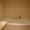 小户型浴室本色浴缸装修效果图片