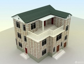 欧式家庭三层小别墅设计图