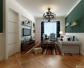 90平米两室两厅装修方案 地中海风格