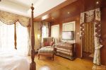 古典别墅卧室墙面装饰设计效果图片