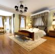 经典美式古典风格别墅卧室设计图片