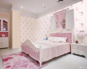 小户型色彩搭配粉红卧室装修效果图