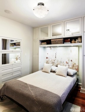 90平米3居室房屋装修效果图 小型卧室装修效果图