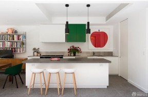复式公寓装修效果图 开放式厨房