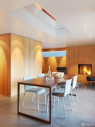 温馨复式样板房餐厅设计效果图欣赏