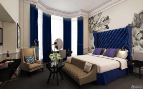 小宾馆装修效果图片  地中海风格卧室设计