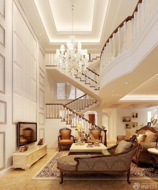 世界顶级别墅室内楼梯设计图
