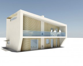 农村二层别墅设计图 别墅阳台装修效果图