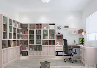 北欧小户型书房家具装修效果图
