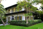 联排别墅庭院东南亚风格设计装修效果图片