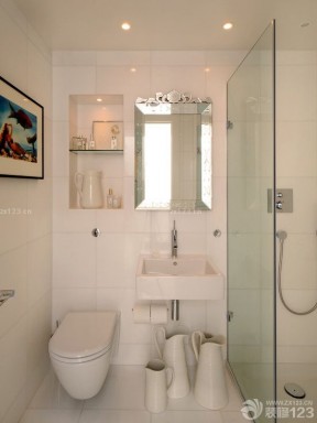 90平米小户型卫生间装修图片 现代家装风格