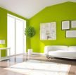 别墅室内绿色墙面装修设计效果图