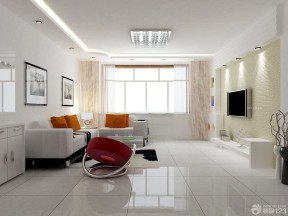 小户型客厅装修设计 大理石地板砖