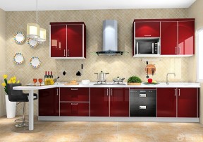 小户型厨房橱柜效果图 厨房装修设计