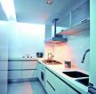 现代北欧风格家装厨房橱柜装修效果图