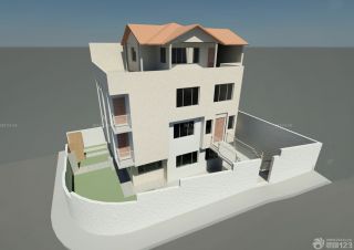 农村小型跃层楼房别墅设计图