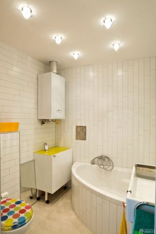60平米房屋田园浴室柜装修效果图