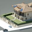 豪华别墅屋顶造型设计图