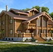 美式木结构豪宅别墅房屋外观图片