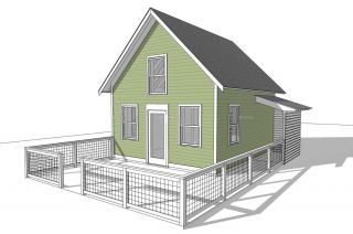 最新美式农村小型别墅设计图纸
