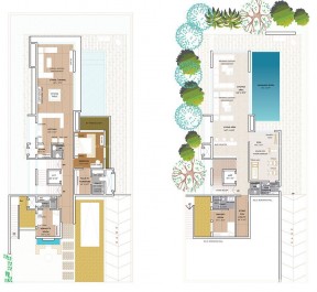 两层小型别墅平面图设计