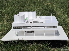 萨伏伊别墅模型 著名别墅
