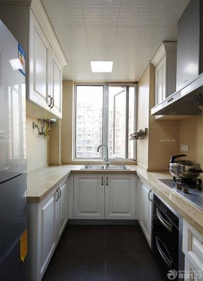 小户型厨房装修效果图大全2020图片 厨房吊顶设计
