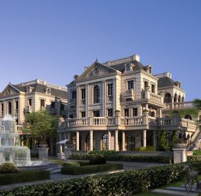 古典欧式风格美兰湖别墅设计-每日推荐