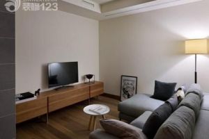宁波90平米两居室装修设计 现代简约风格