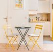 小户型家装餐厅桌椅设计效果图片