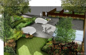 别墅花园设计 庭院设计