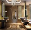 欧式别墅室内卫生间浴室装修设计图