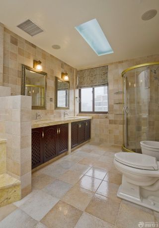 美式150平房子浴室柜装修设计图片大全