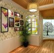 农村别墅室内美式壁纸设计装修图片