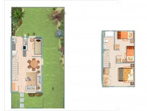 乡村二层别墅设计平面图