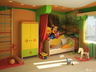 现代风格小户型儿童房间装修案例参考