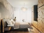 个性交换空间小户型卧室背景墙设计