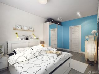 交换空间小户型卧室简约展示架设计