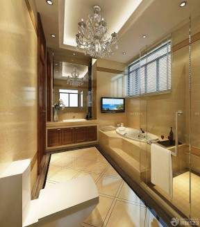 跃层房子装修设计图片大全 卫生间浴室装修图