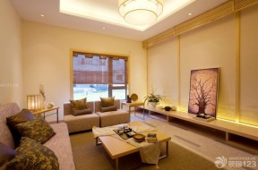日式小户型装修 家装客厅设计