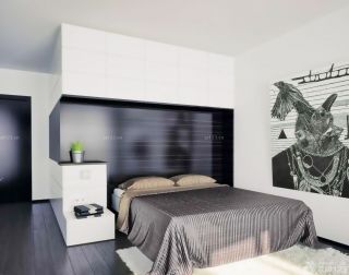 卧室墙面设计装修效果图片三室两厅现代简约