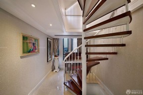 金属楼梯装修效果图片 复式住宅楼梯设计
